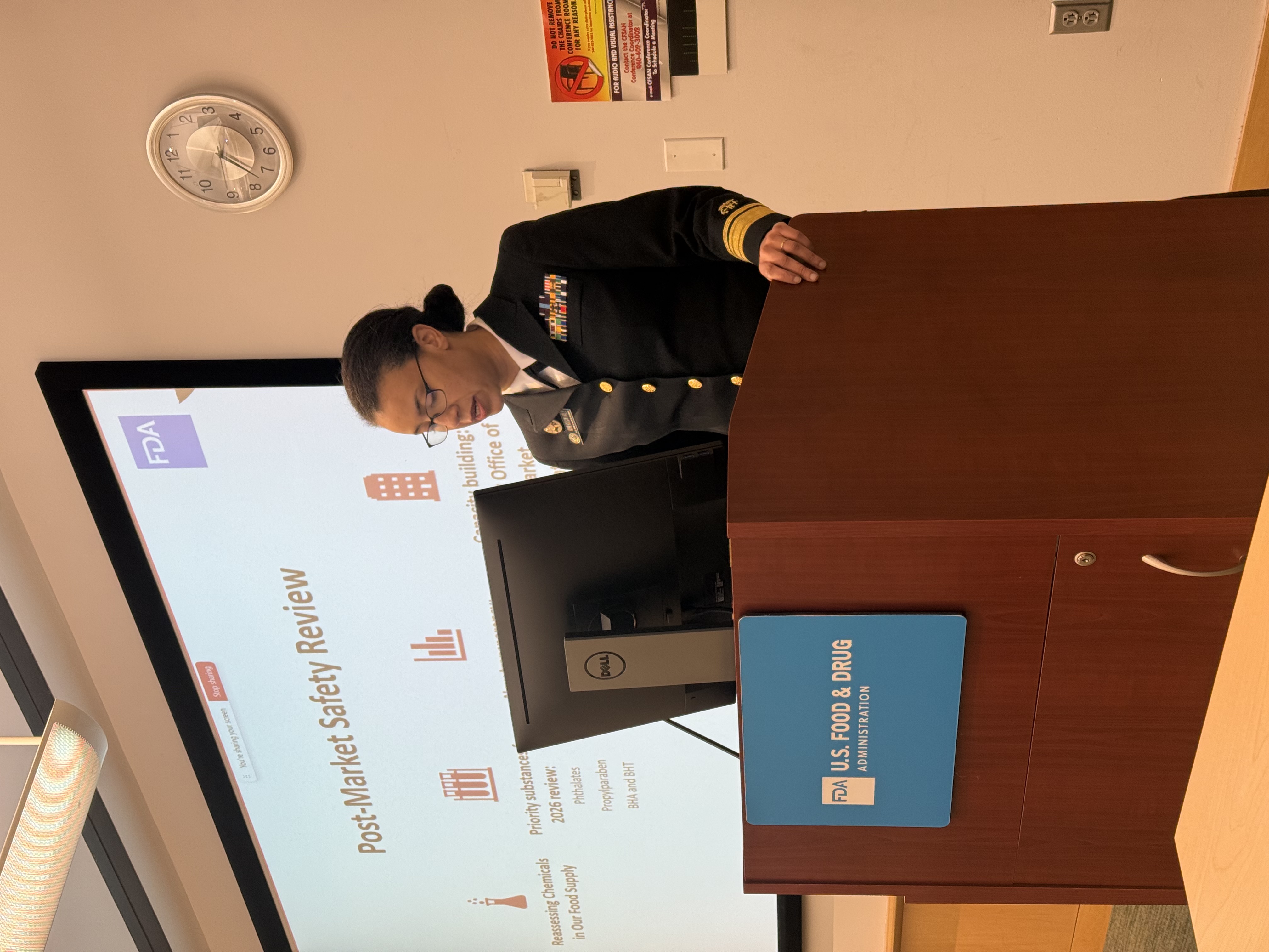 Rear Admiral Dr. Kis Robertson Hale Delivers Opening Remarks